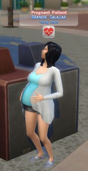 Sims 4 Get To Work - Pregnant Patient